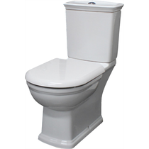 Washington Close Coupled Toilet Suite P Trap Gloss White 