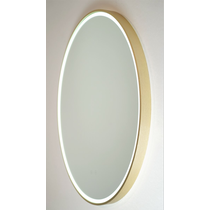 Sphere LED Mirror 810 Brushed Brass 