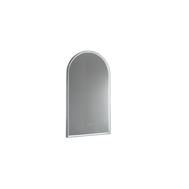 Arch LED Mirror 500X900 Gun Metal 
