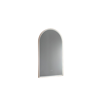 Arch LED Mirror 500X900 Rose Gold 