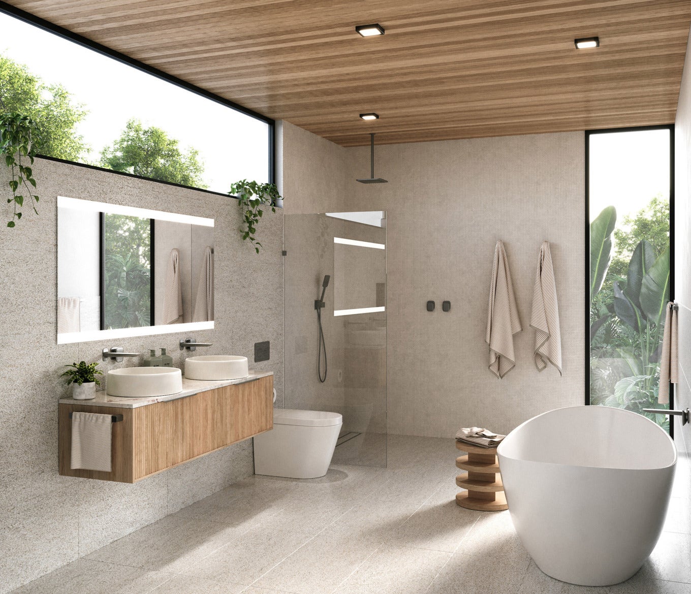 Jamie Durie Contemporary Ultra Lux Complete Bathroom Package