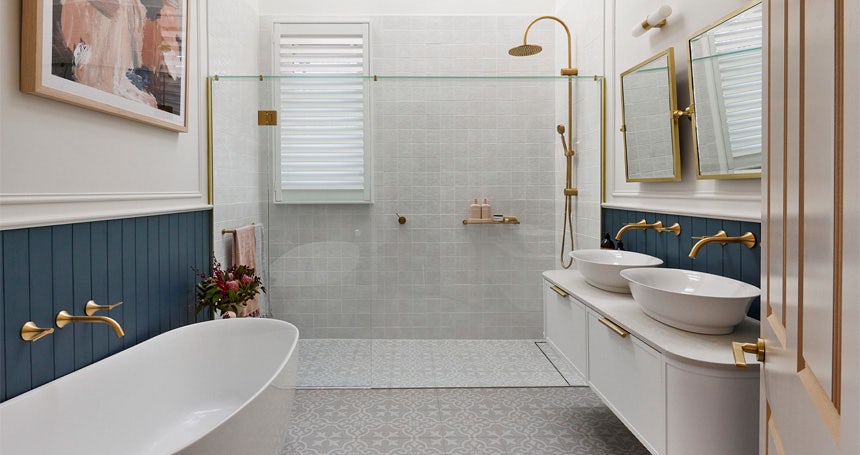 Eclectic Bathroom
