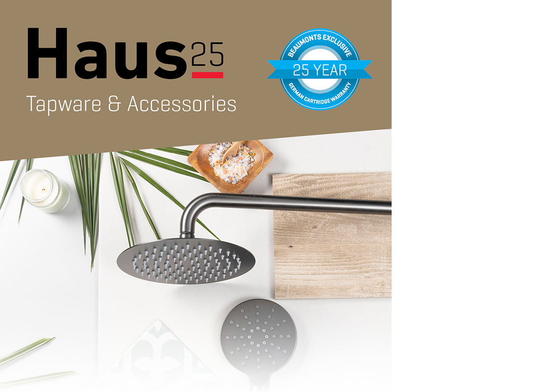 Haus25 Tapware and Accessories collection