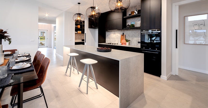 Monochromatic Kitchen