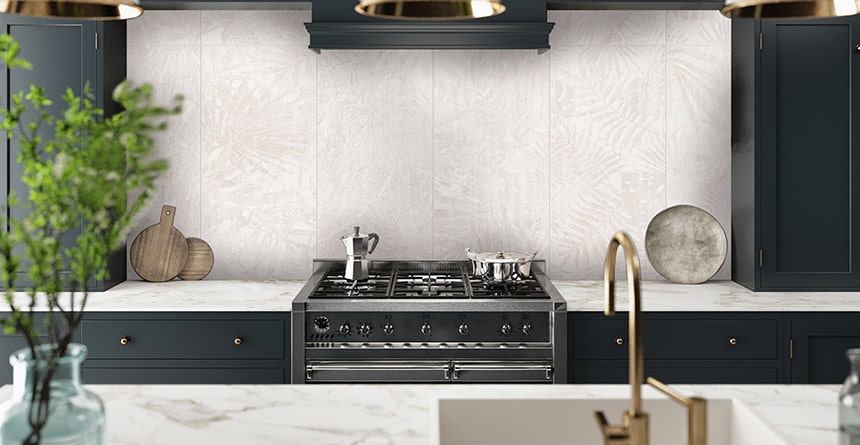 Palm Beach kitchen splashback