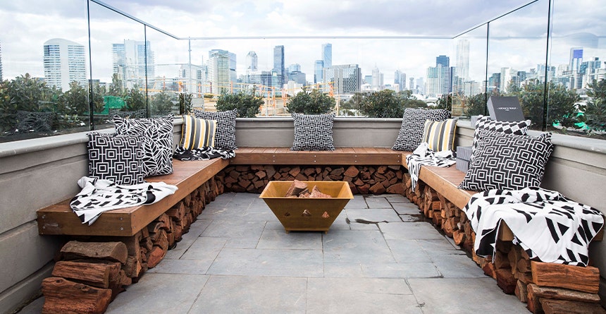Rooftop Firepit