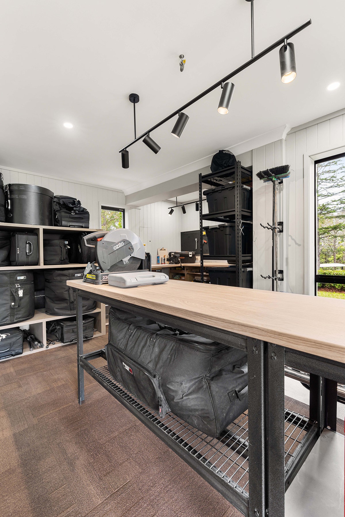 Space Invaders episode one, a garage and music room transformation
